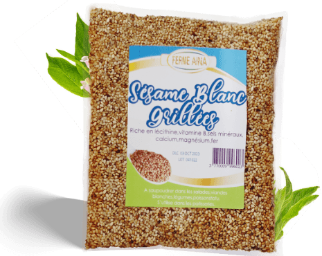 Graines de sésame grillée