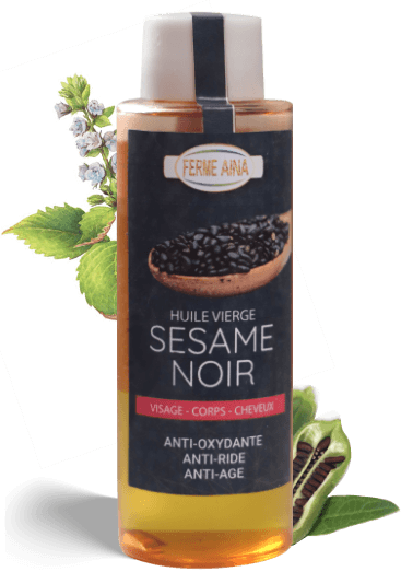 Huile de sésame noir